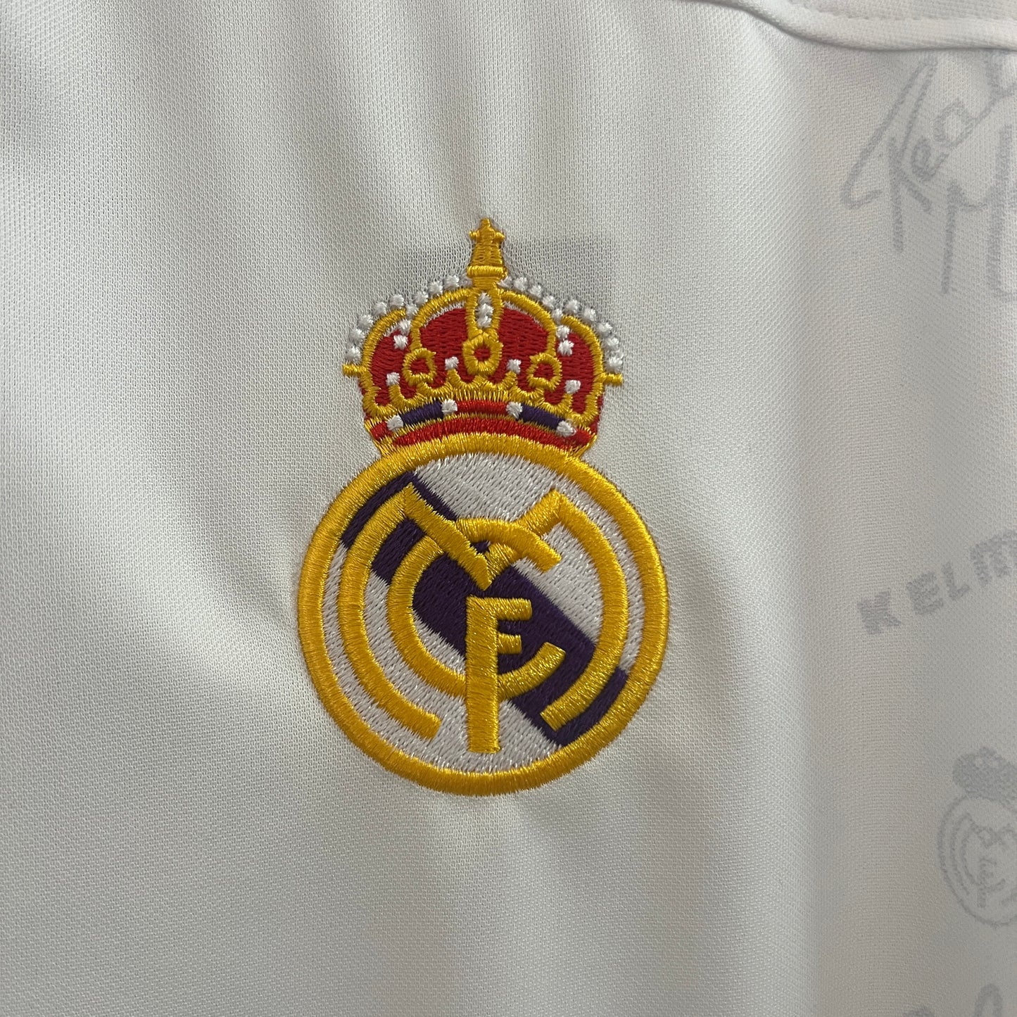 Real Madrid Home 95/96 Long Sleeve