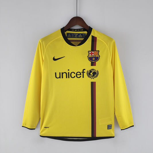 Barcelona 08/09 Away Long Sleeve
