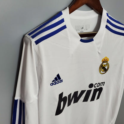 Real Madrid 10/11 Home Long Sleeve