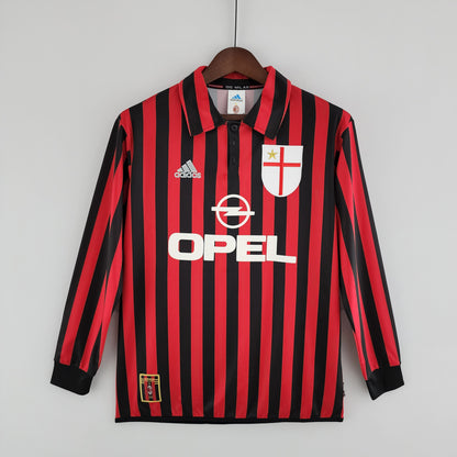 AC Milan 99/00 Home Long Sleeve