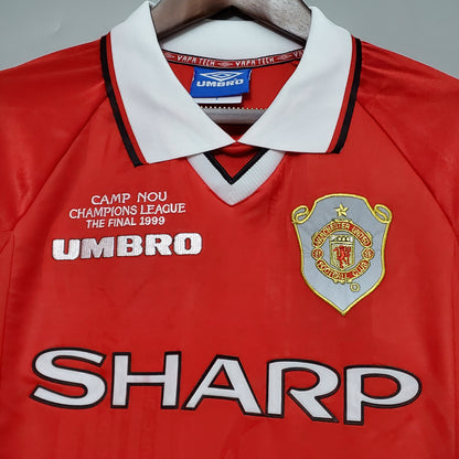 Manchester United 99/00 Champions League Version Home Long Sleeve