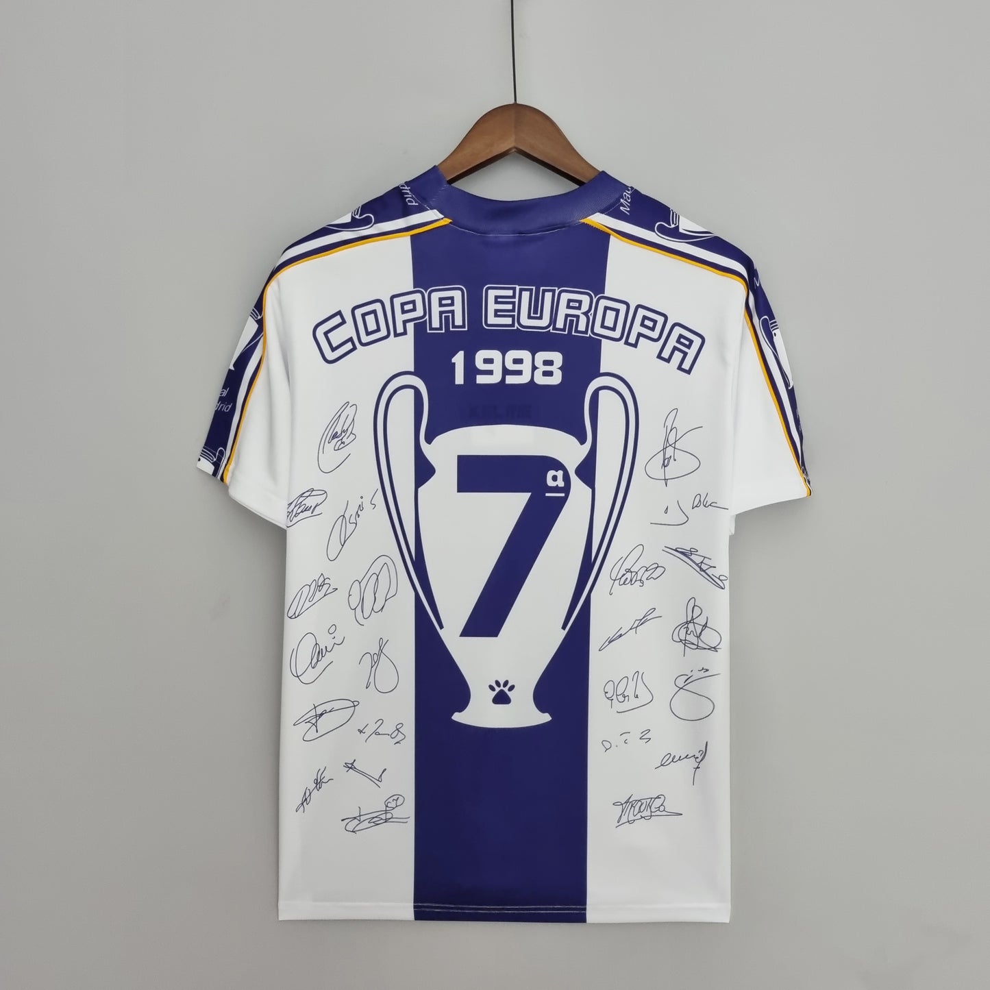 Real Madrid 97-98 Champions League 7 Champions Commemorative Edition