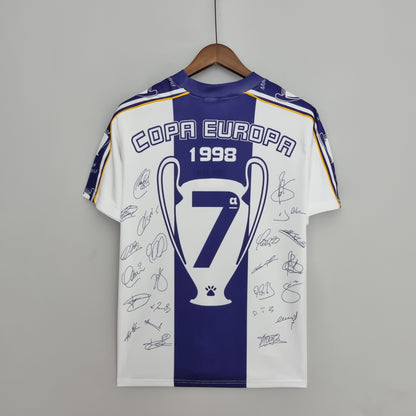 Real Madrid 97-98 Champions League 7 Champions Commemorative Edition