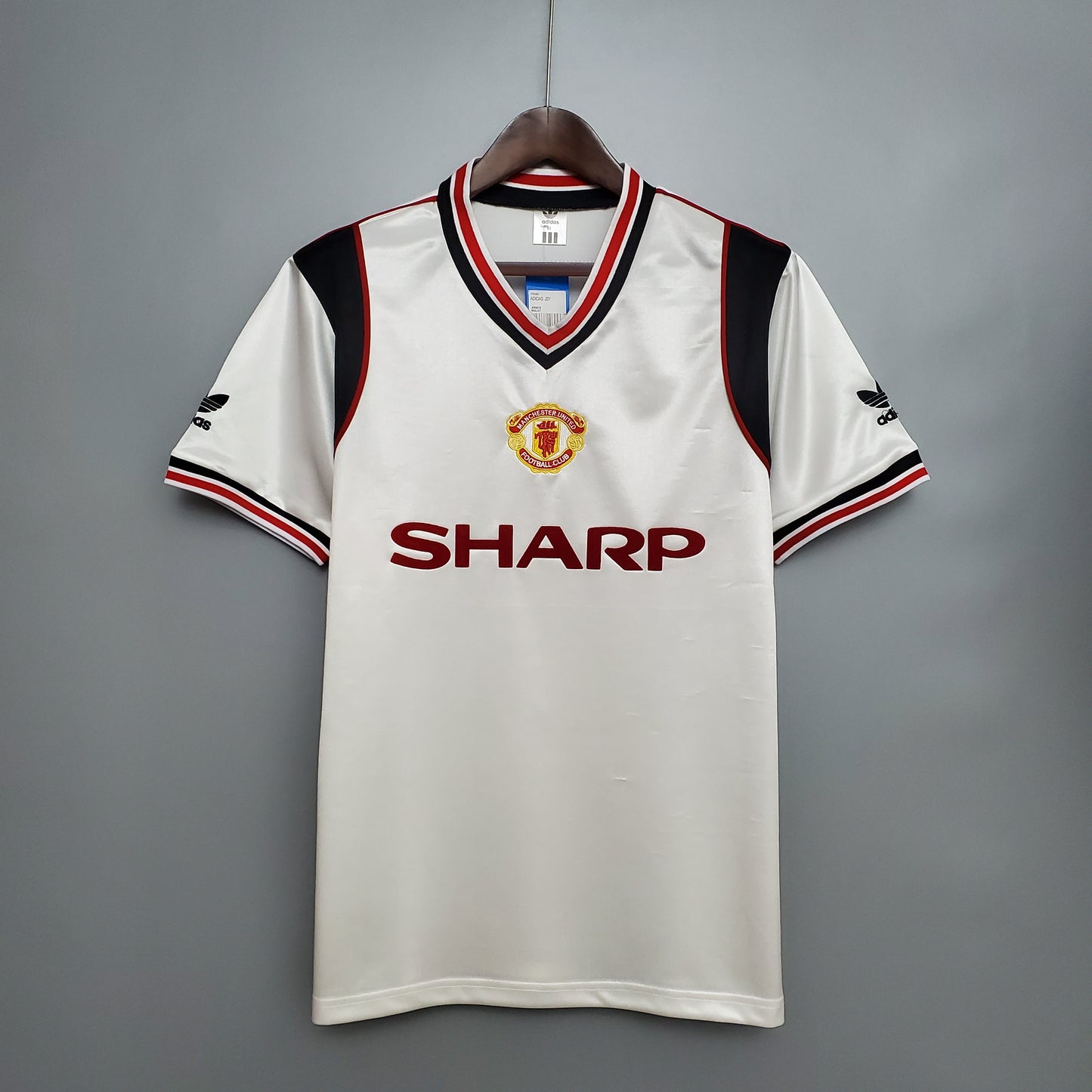 Manchester United 1985 white