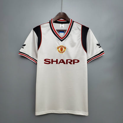 Manchester United 1985 white