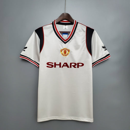Manchester United 1985 white