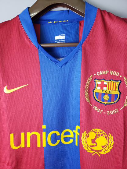 Barcelona 07/08 Home Long Sleeve
