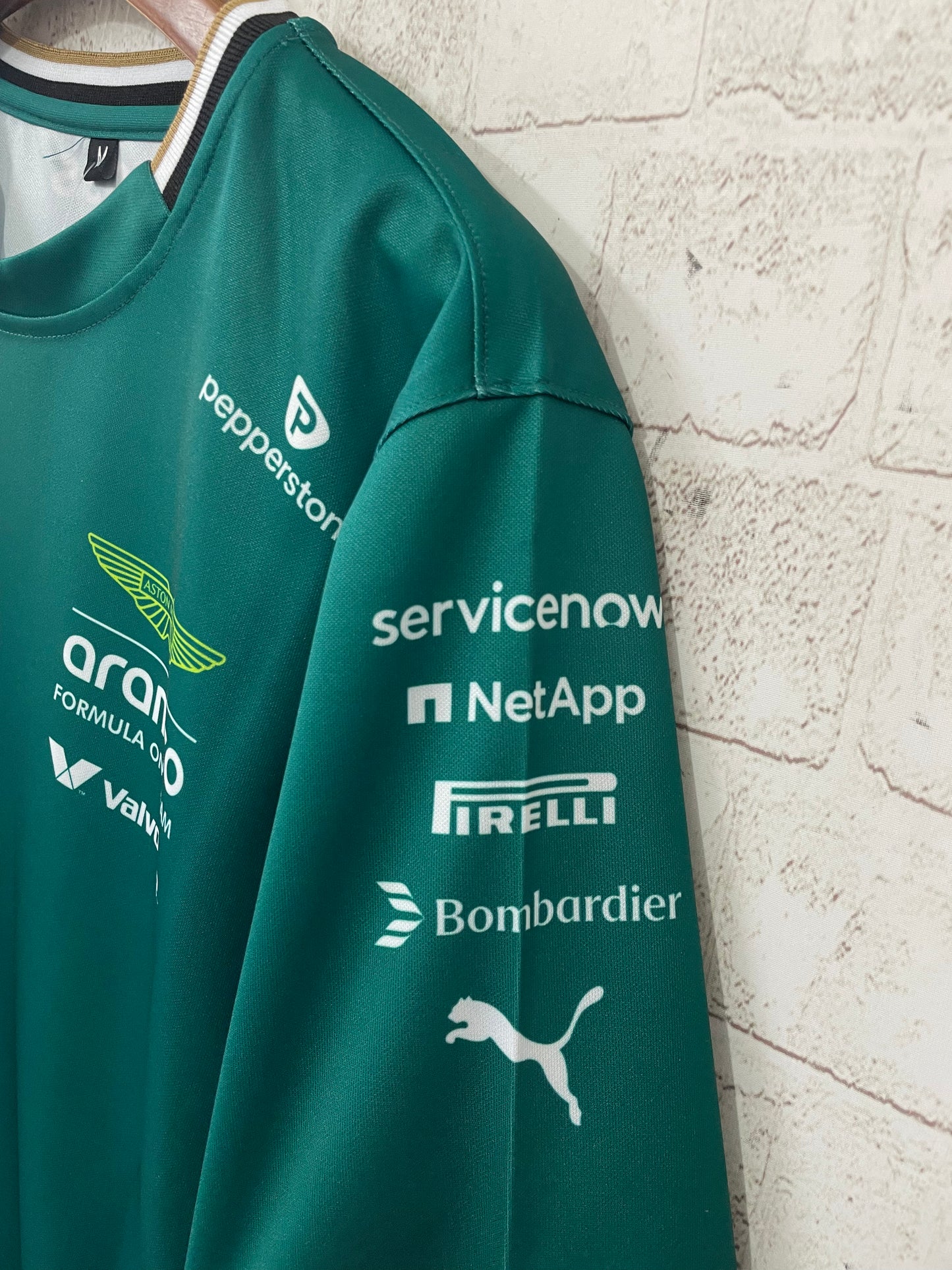Aston Martin Aramco Cognizant F1 2025 Fernando Alonso Team Driver T-Shirt