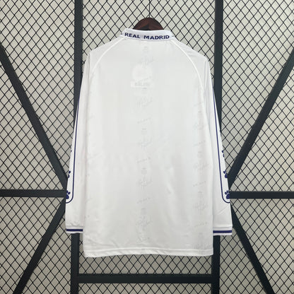 Real Madrid Home 95/96 Long Sleeve