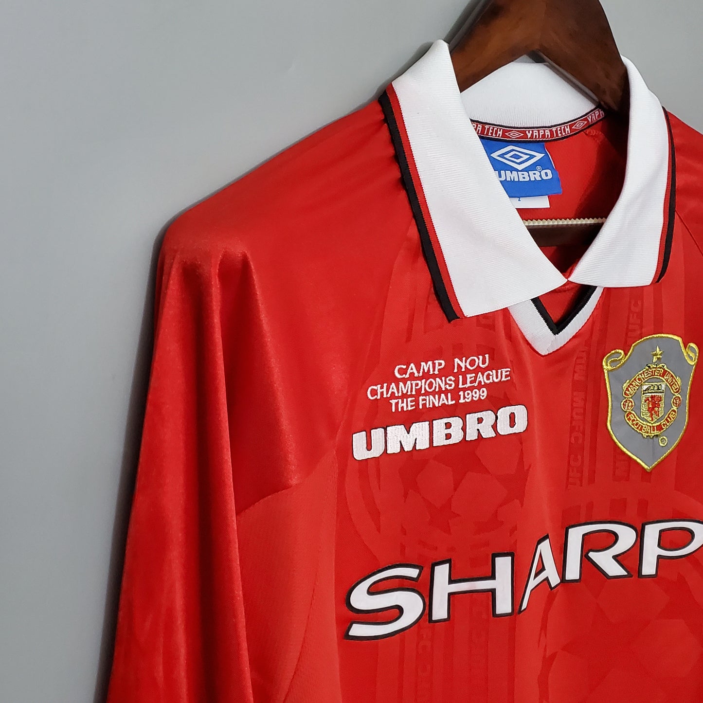 Manchester United 99/00 Champions League Version Home Long Sleeve