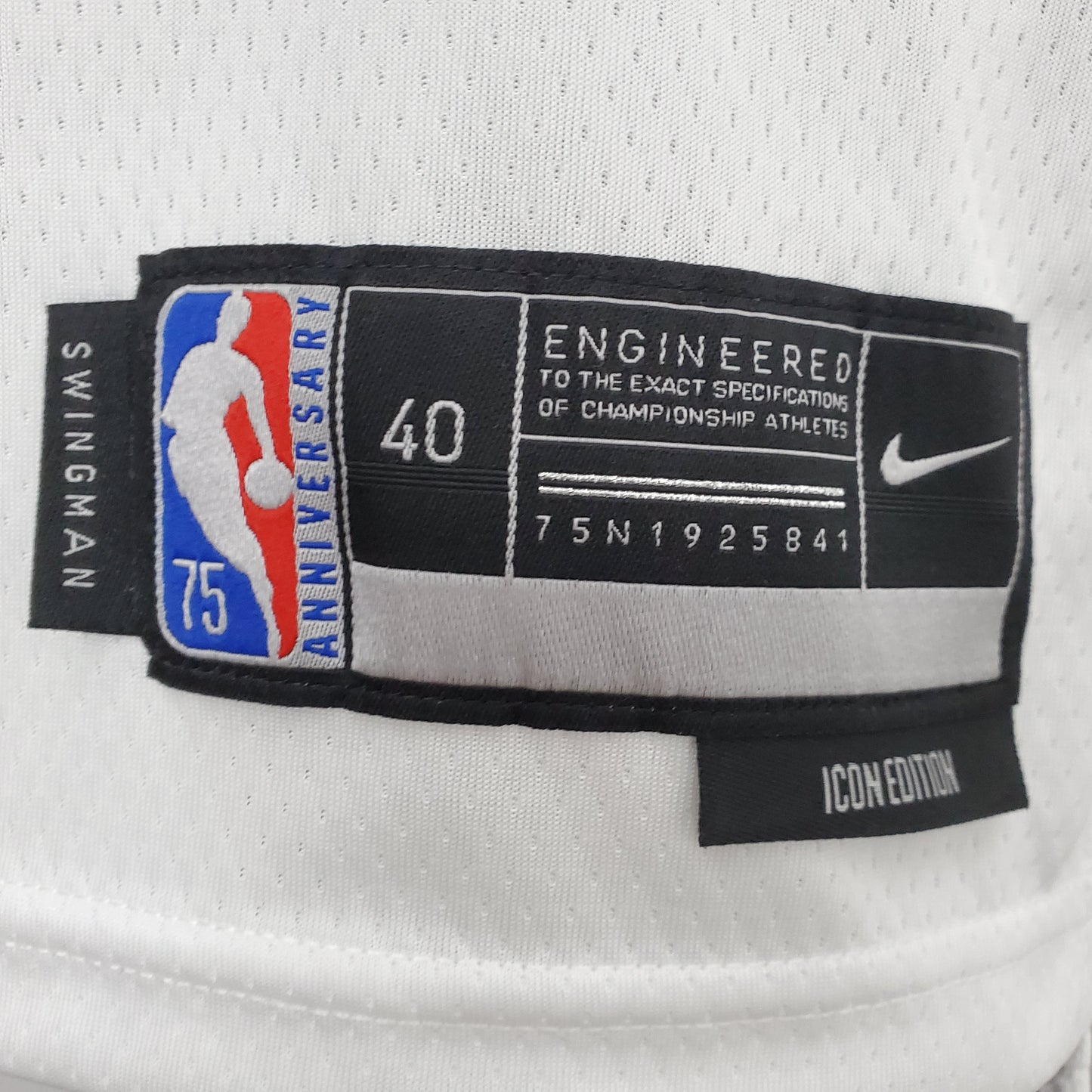 Brooklyn Nets White | 75th Anniversary