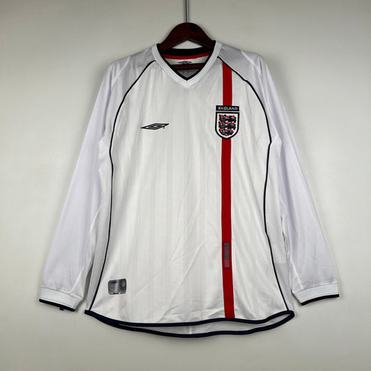 Inglaterra 2002 Home Long Sleeve