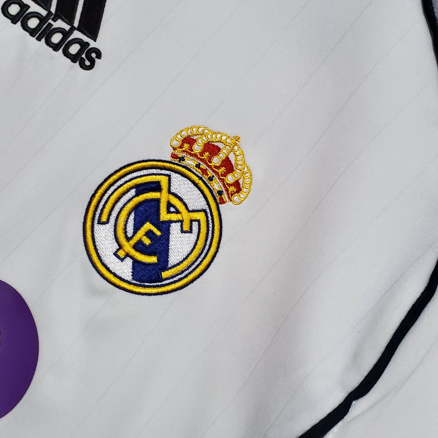 Real Madrid 06/07 Home Long Sleeve