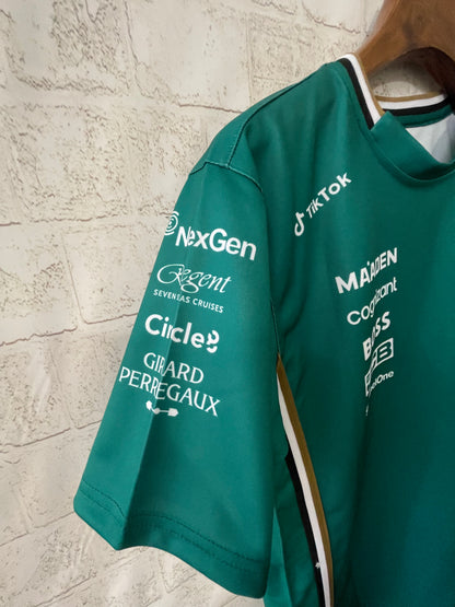 Aston Martin Aramco Cognizant F1 2025 Fernando Alonso Team Driver T-Shirt