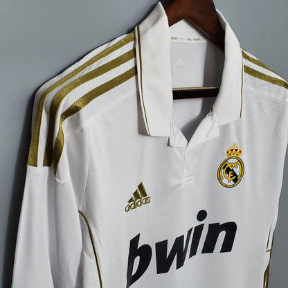 Real Madrid 11/12 Home Long Sleeve